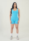Jumpsuit cross short