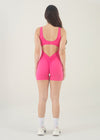 Jumpsuit cross short